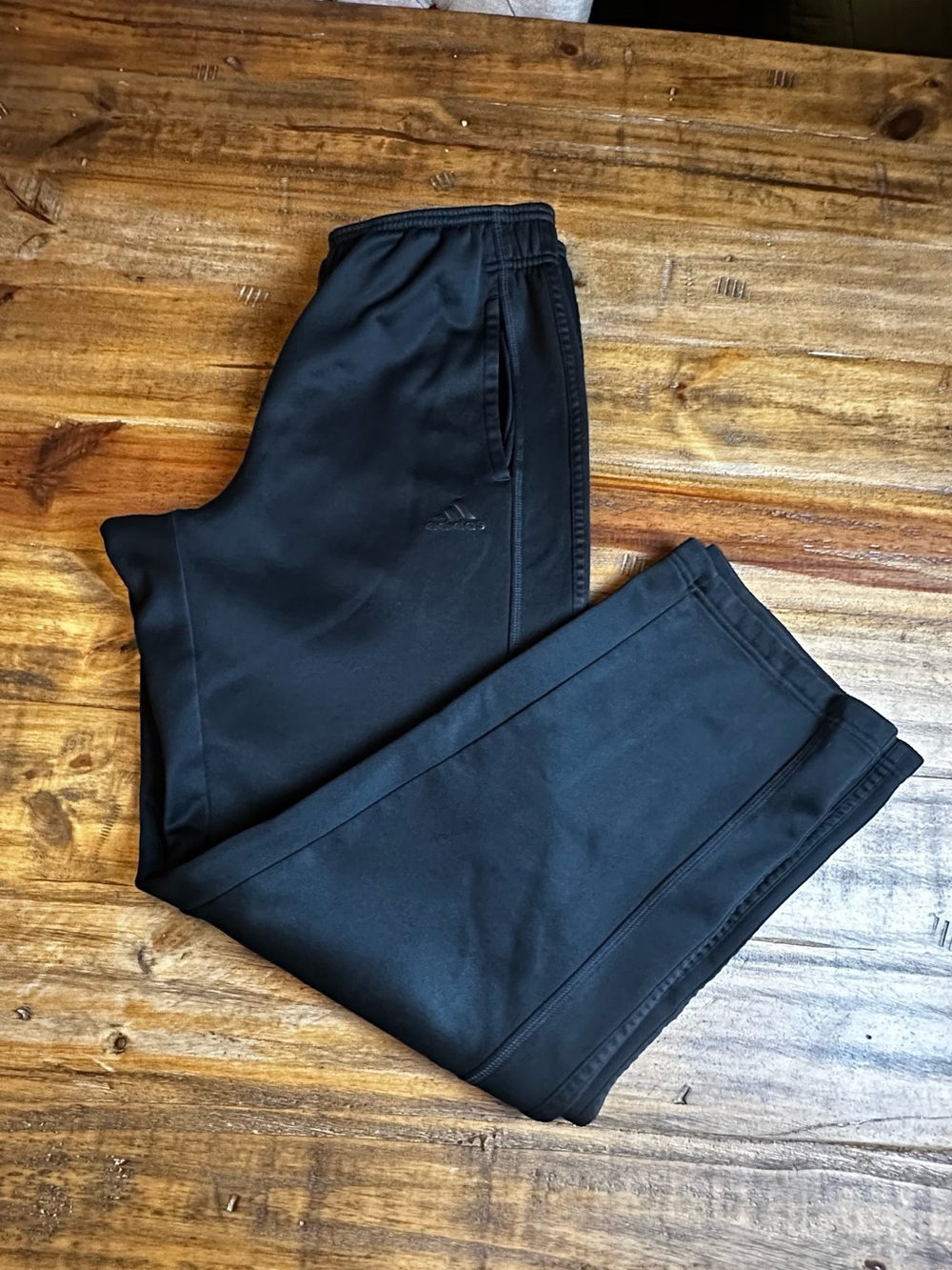 adidas Men's Black Slim Athletic Joggers